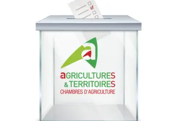 urne avec logo chambre d'agriculture