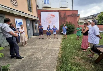 L'inauguration de l'exposition sur le patrimoine bâti de l'eau