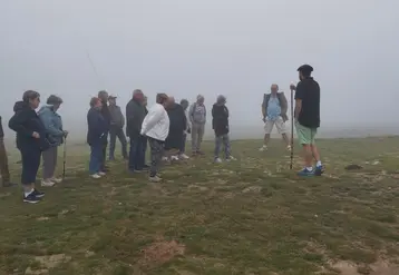 La rencontre avec un agriculteur ariègois a été riche d’échanges.