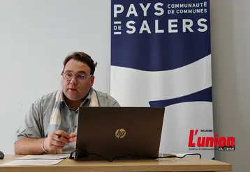 Louis Chambon, président du pays de salers.