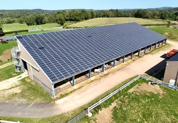 Bâtiment repowering avant réalisation des travaux 