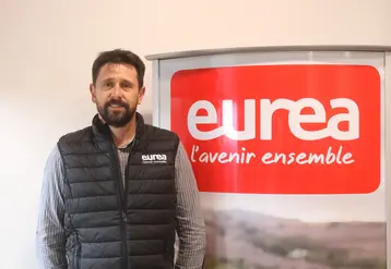 Julien Delheur, agriculteur à Saint-Georges-Haute-Ville (42), est président d’Eurea depuis juillet 2024. 
