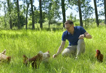 Frédéric Mally, dirigeant du Clos Mally