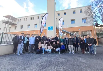 Le bâtiment Pôle supérieur de l'ISVT de Vals-près-Le Puy, a été inauguré le 6 février dernier.