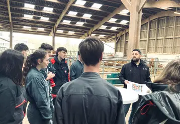 Au cours de cette journée de sensibilisation du 5 février 2026 à l’EPLEFPA d’Ahun, la mise en pratique de la biosécurité en élevage a été présentée aux apprenants du CFPPA et aux classes de seconde à terminale, avec la participation des élèves du CS Bovin viande et du BTS ACS-Agri. Elle s’est appuyée sur les mesures déjà mises en Suvre sur l’exploitation dans ses 4 ateliers.