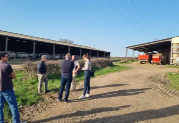 À Saint-Victor, chez Gilles Tailhardat.