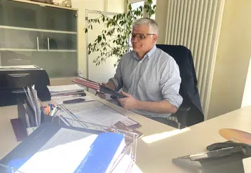 Christophe Jardoux, président de la Chambre d'agriculture de l'Allier