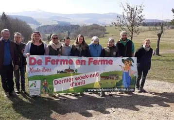L'une des présentations de l'opération a eu lieu sur la Ferme des Fayards à Saint-Front.
