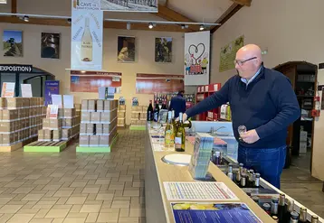 Pierre-Étienne Seguin, directeur de la Cave de Saint-Pourçain