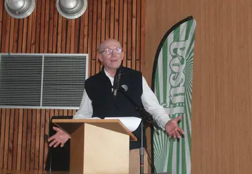 Arnold Puech d'Alissac à l'AG de la FDSEA