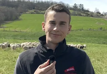 Romain Merle, agriculteur et membre des JA63