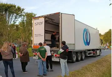 contrôle de camions