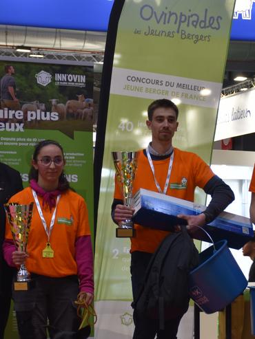 Les deux vainqueurs des Ovinpiades 2026