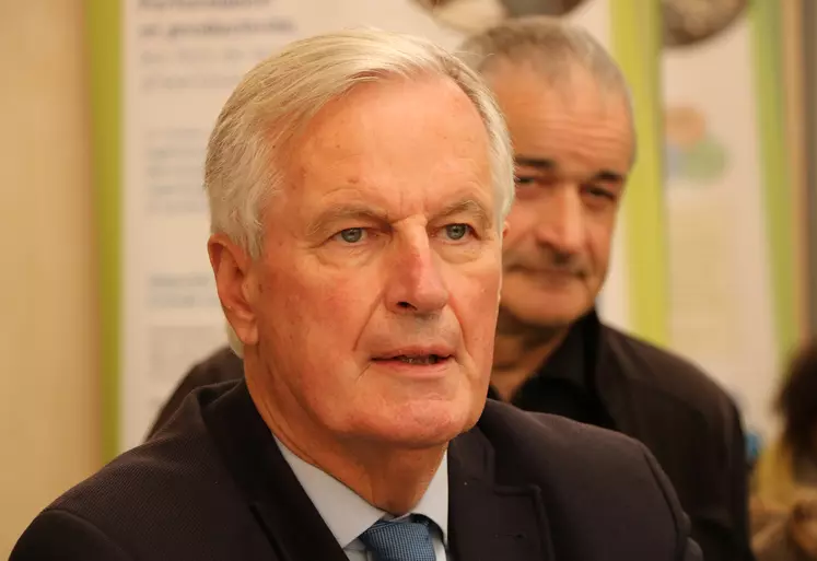 Michel Barnier, Sommet de l'Elevage 2021