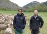 <em class="placeholder">Simon Galtier et Patrick Combes, éleveurs de brebis laitières bio dans l&#039;Aveyron.</em>