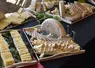 Un banquet de produits laitiers de brebis.