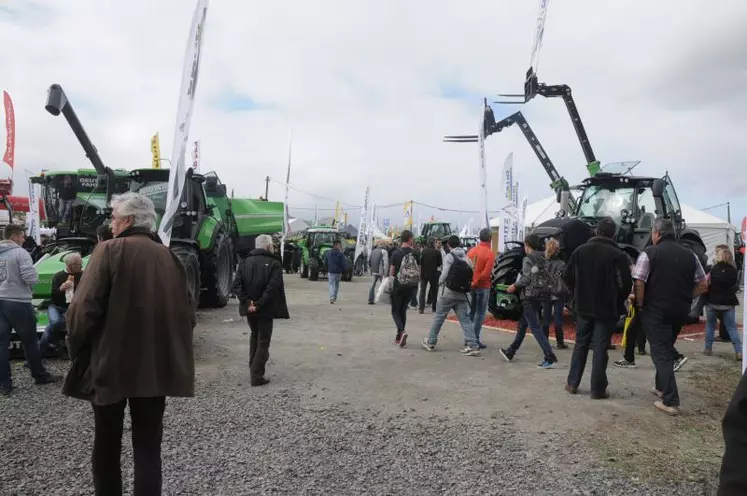 Inauguration par le Minsitre Stéphane Le Foll à l'espace international