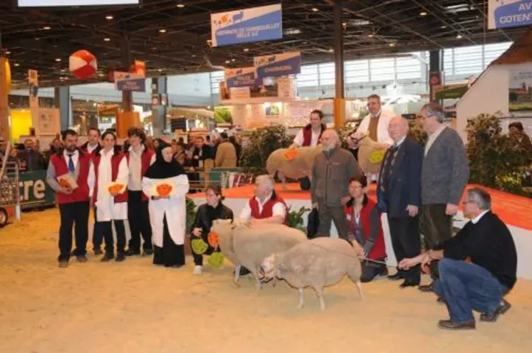 Le podium des Charmoises