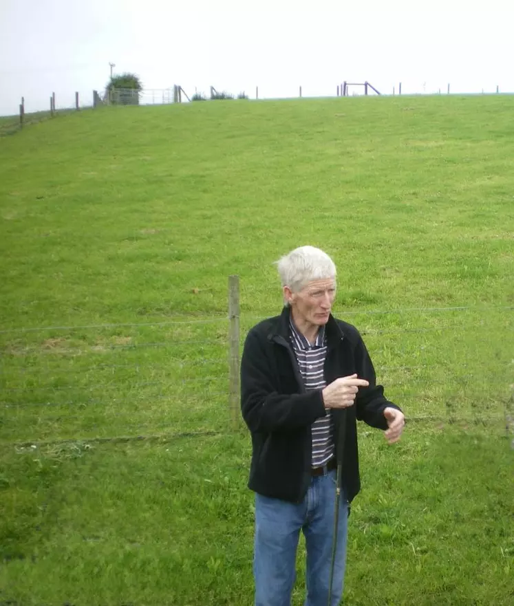 Anthony McShane, l'un des rares éleveurs spécialisés d'Irlande
