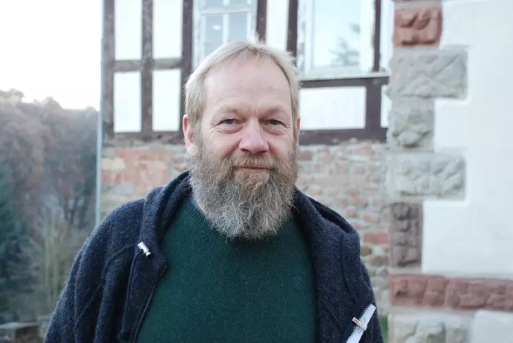 Joachim Koop : « En raison du poids des primes, le nombre d’agneaux n’est pas une priorité pour beaucoup d’éleveurs ». © C. Reibel