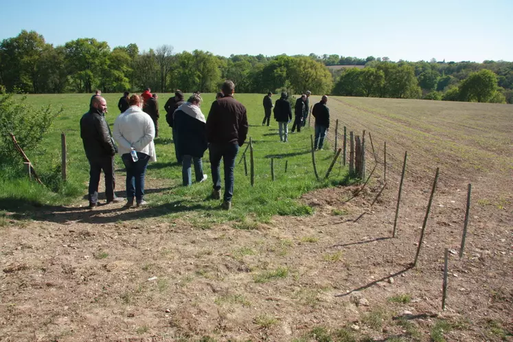 Les porteurs de projets ont aussi découvert le territoire.  © M.-A. Batut