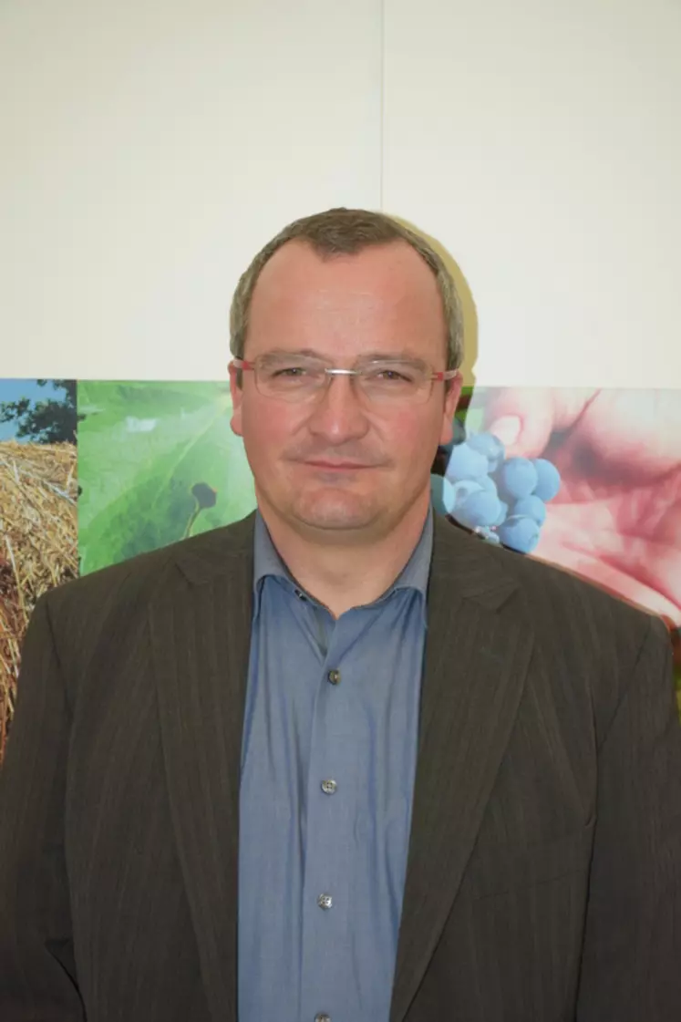 Bruno Colin, éleveur bovin et président du conseil spécialisé « viandes rouges » de FranceAgriMer © D. Hardy