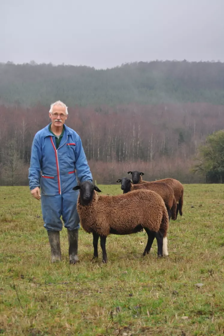 Pierre Pirson, éleveur en Belgique © DR