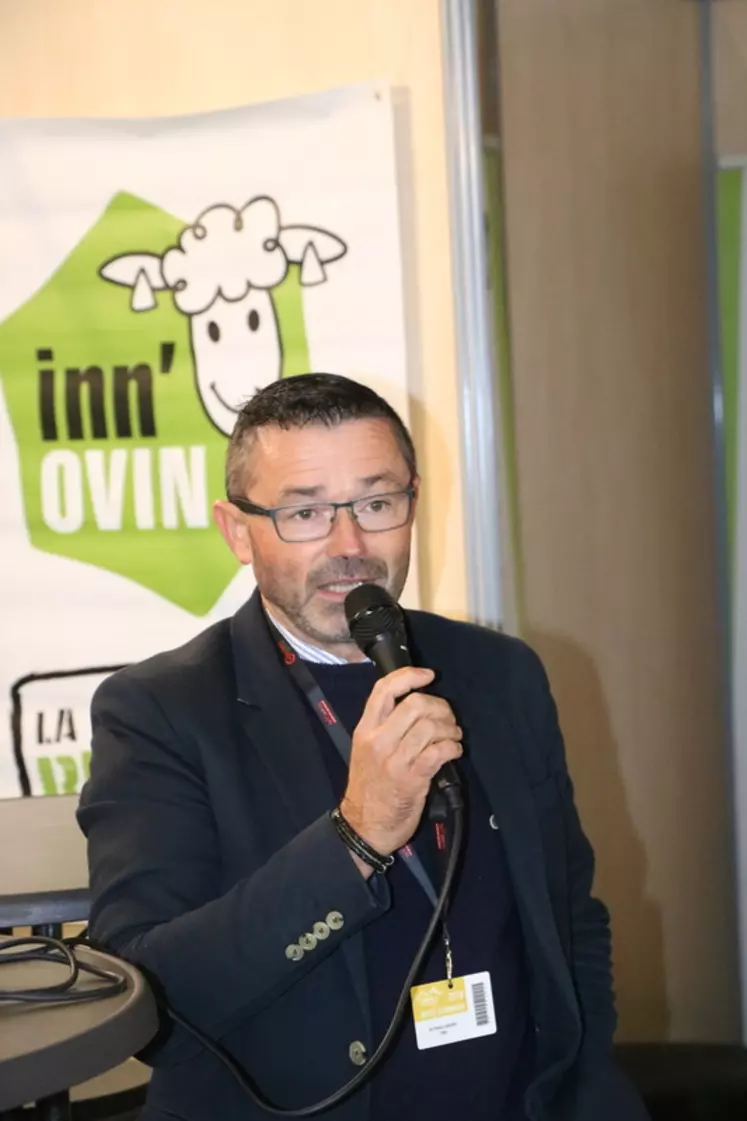 PATRICK SOURY : "la filière ovine tenait à cet évènement. Elle manquait d'un panorama complet de ce qu'elle a à offrir." © B. Morel