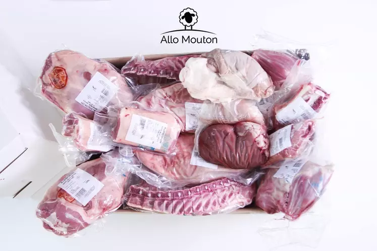 La viande peut être découpée et mise sous vide. © Allo Mouton