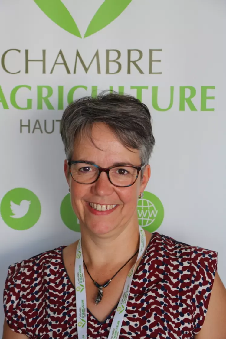 Isabelle Rommeluere, conseillère innovation et filières émergentes à la chambre d’agriculture de la Haute-Vienne © B. Morel