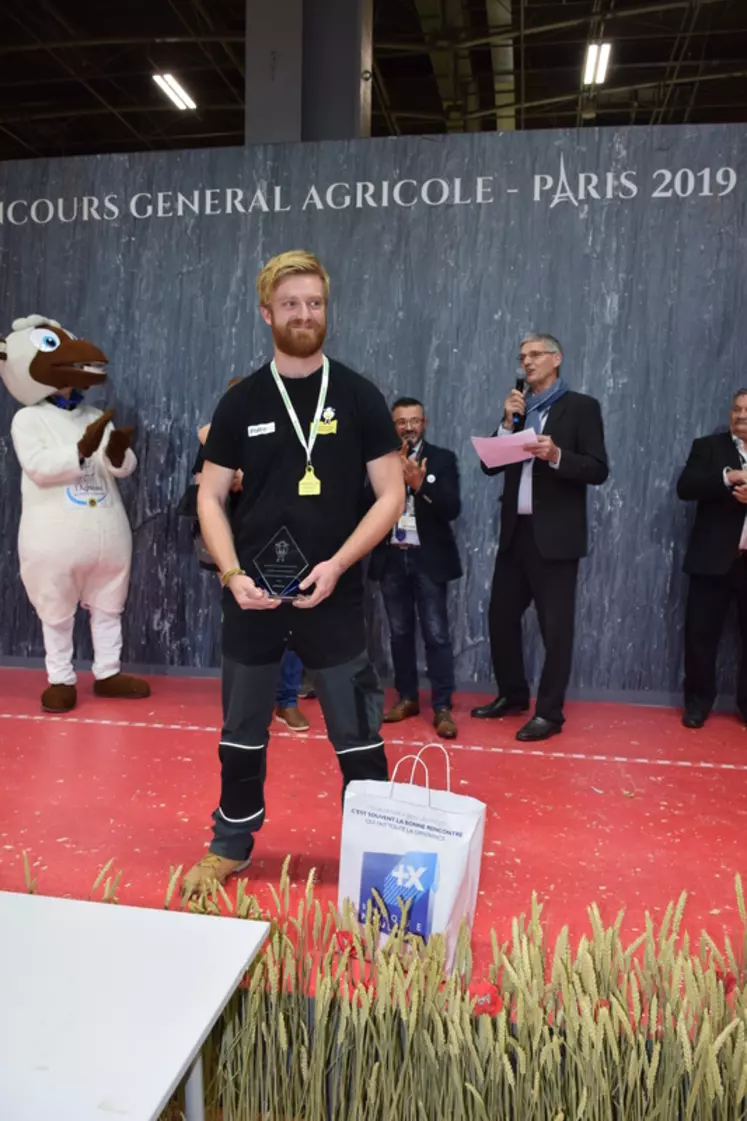 Après une intense journée de compétition, Arthur Boulet a été sacré meilleur Jeune Berger de France 2019. © D. Hardy