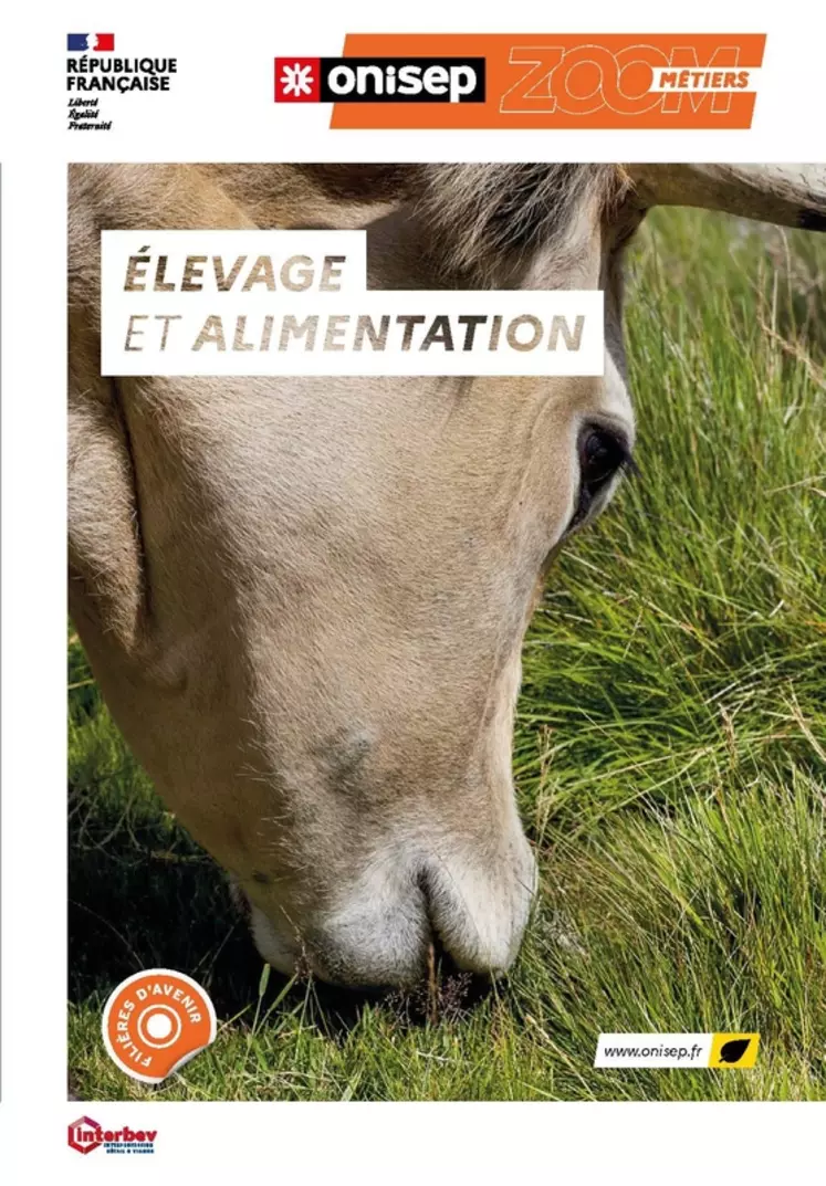 Zoom sur les métiers de l’élevage et de l’alimentation © Onisep