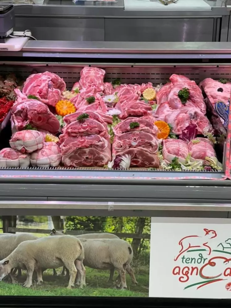 Pari gagnant pour le chef boucher de  Prisé avec les viandes label Rouge qui ont su conquérir les consommateurs.