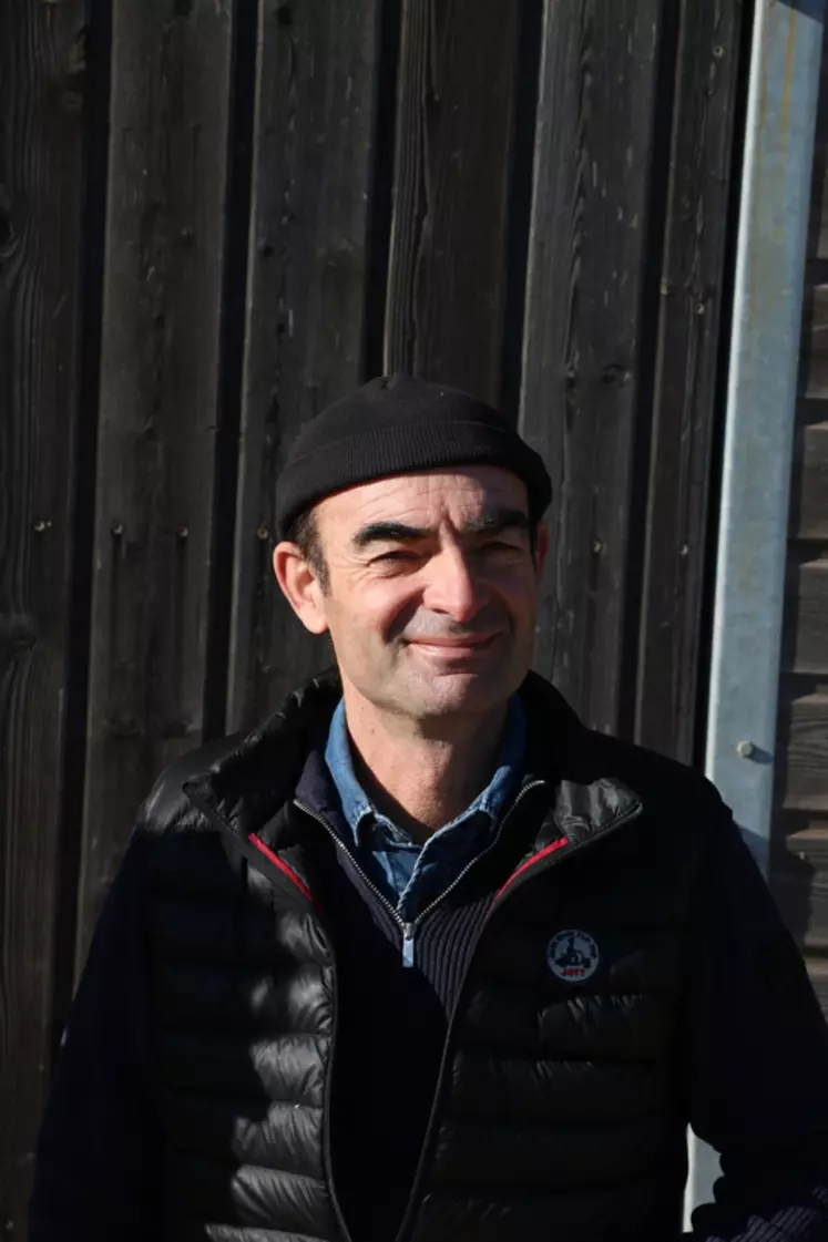 Alain Hardy, directeur de l’exploitation agricole de La Cazotte