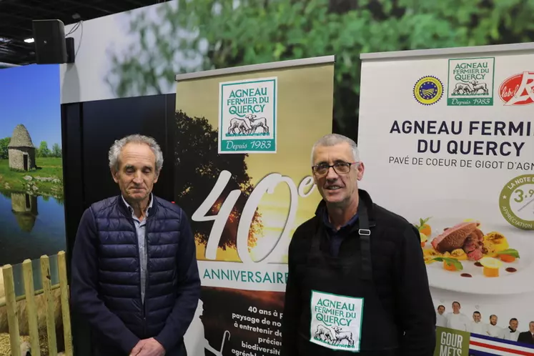 Jean-Claude Goudoubert, président de l'association de promotion de l'agneau fermier du Quercy, alerte sur le besoin urgent de renouvellement des générations.