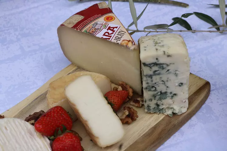 16 % des fromages affinés et les trois quarts des AOP produits en France sont au lait cru.