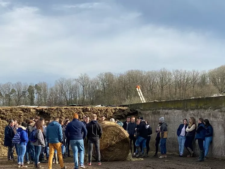 Quatre ateliers techniques étaient proposés durant la journée, notamment sur l'impact de la qualité des enrubannés sur la santé des ovins.