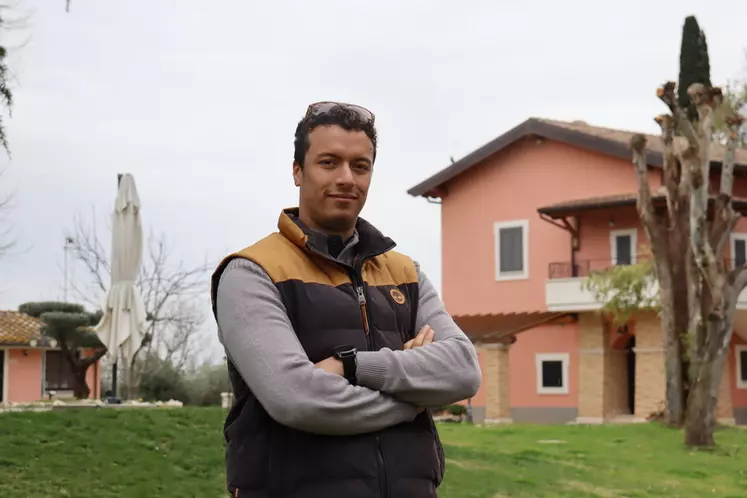 Murad Salem, 32 ans, agriculteur en Italie.