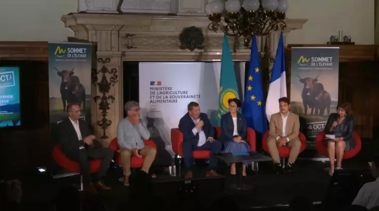 La conférence de presse du Sommet de l'Elevage du 13 juin 2024