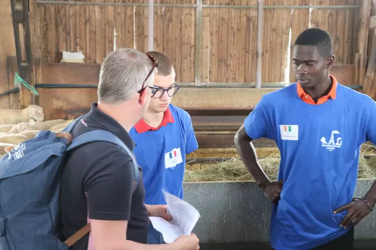 Les Ovinpiades mondiales ont suscité des échanges entre les jeunes et les accompagnateurs de tous les pays candidats.