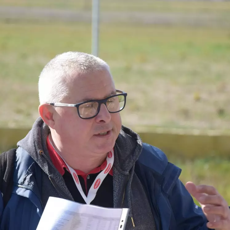 Bruno Martin, ingénieur support technique ruminants pour Lallemand Animal Nutrition