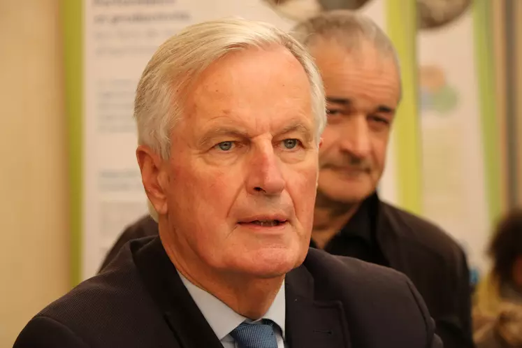 Michel Barnier, Sommet de l'Elevage 2021