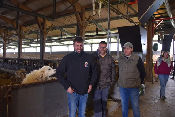 <em class="placeholder">Florent et Charles Souyris et Philippe Galtier, Gaec de Cuzomes</em>