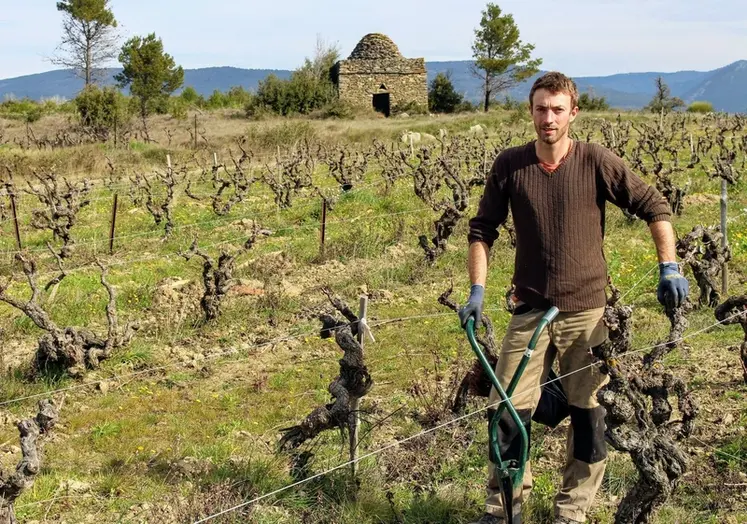 <em class="placeholder">Joan Fournil, vigneron</em>
