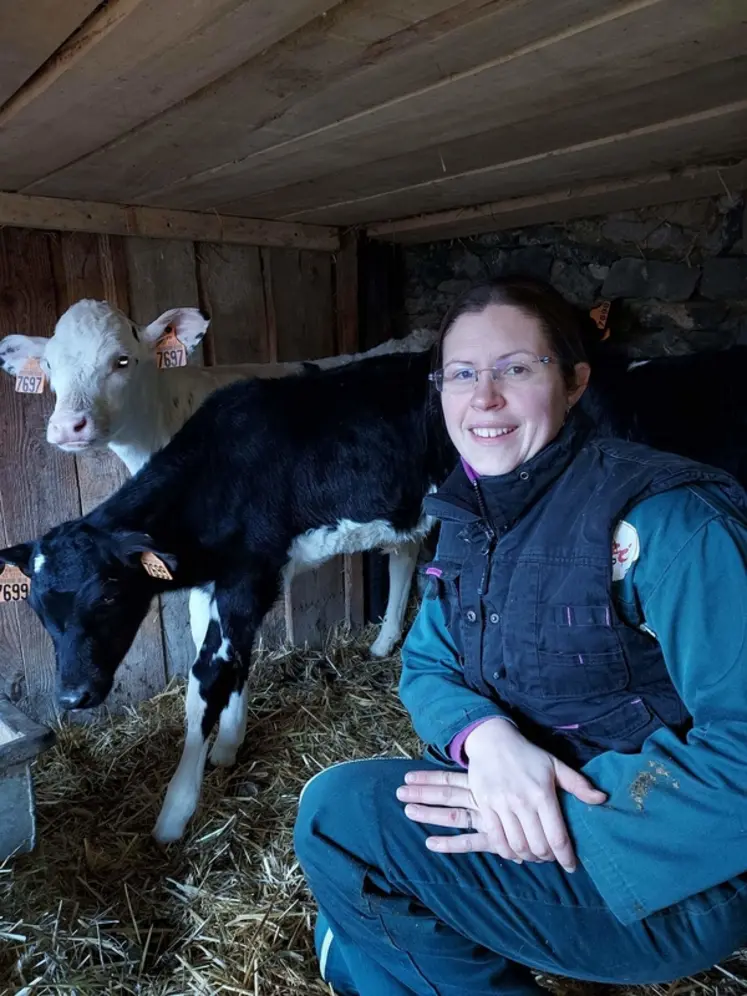 <em class="placeholder">Candice Ferreira, responsable de l'exploitation de l'EPLEFPA de Brioude Bonnefont</em>