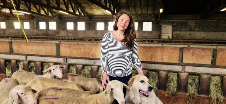 <em class="placeholder">Lucie, 34 ans, s'installe comme éleveuse de brebis laitières en Aveyron.</em>