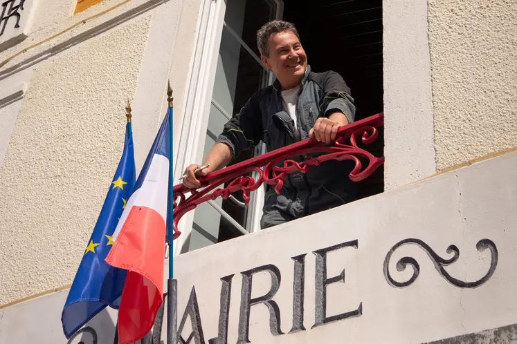 Christophe Duffaut, éleveur de brebis tarasconnaises