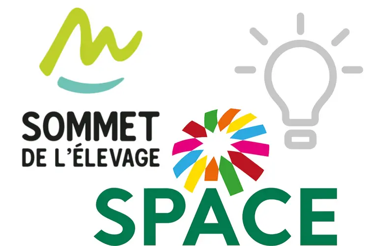 Logo Sapce et Sommet accompagnées d'une ampoule