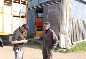 <em class="placeholder">Chauffeur de bétaillère et éleveur ovin</em>