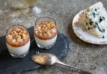 <em class="placeholder">Panna Cotta roquefort et châtaignes</em>
